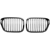 BMW 5-Serie E39 95-03 Blanksvart Sportgrill / Njurar Performance-Look DIEDERICHS